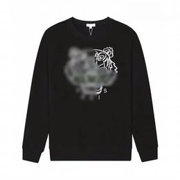 Mens Hoodies Sweatshirts Mens Hoodies Sweatshirts Kenzo Hoodies Sweatshirts Designer Kenz Tiger Head Embroidery Round Neck Pullover Shirt Casual Long Sleeve ty