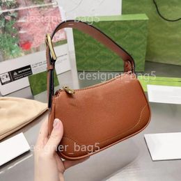 Womens Shoulder Bags Fashion Designer Crescent Crossbody Bag Classic Mini Handbag Woman Purse Official replica