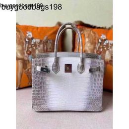 Designer Bag Himalayans Handbags Gurok Himalayans White Crocodile Skin Womens Genuine Leather Handbag Family Platinum 30 Full Hand