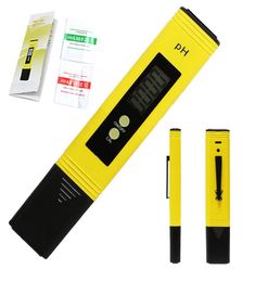 Digital LCD PH Metre Pen of Tester Accuracy 01 Aquarium Pool Water Wine Urine Automatic Calibration5063939