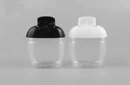 30 ml Hand sanitizer plastic bottle flip bottle petg small sample pack bottle portable hook Jars Portable Key Ring Clear Transpare4944809