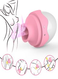 Tongue Gspot Suction Nipple Massager Female Masturbation Vibrating Egg Vibrator Adult Erotic Sex Toys Couple Foreplay Toys SH19072457342