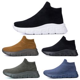 Classic Men Women Running Shoes Wear-Resistant Anti-Slip Brown Grey Green Blue Black Men Womens Trainers Sport Sneakers