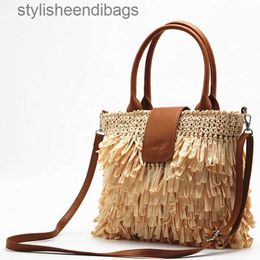 Shoulder Bags Woven Bag handbag Shoulder Tassel Str Crossbody Bagstylisheendibags
