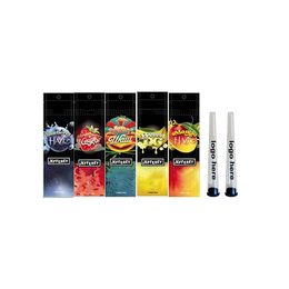 Empty Jefferey Single West Cure 1PCS 10 Design WCC JOINTS BAG Coast PLASTIC TUBES Packaging moonrock Preroll Pre-rolled tube packing