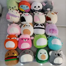 18 Types Stuffed Animals Plush Dolls Cute Animal Pillow Plush Toy Action Figure Children's Doll 20cm Dinosaur Cow Santa Claus Christmas Tree Bee Koala Frog Bat