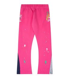 Men's Pants High quality Designer Galleriess Mens Jeans Dept Pants Sweatpants Speckled Classic Letters Print Men's Women's Couple Loose Versatile Casual Pants03