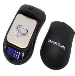 Mini Mouse Shape Kitchen Scales 200g 001g 500g01g Portable Digital Jewellery Scale for Carat Diamond Lab 001 Gram9955469
