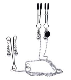 BDSM Sex Nipple Clamps Labia Clitoris Clips With Chain Bondage Nipple Breast Clips Slave Adult Sex Toys For Couples8378843