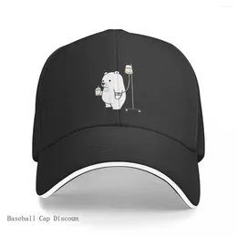 Ball Caps Boba Bear Loves Too Much! Baseball Cap Sun Hat For Children Luxury |-F-| Women's Beach Outlet Men's