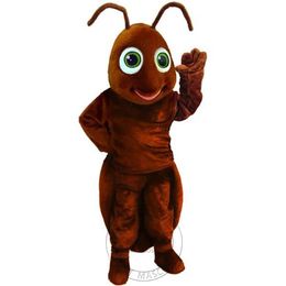 Halloween Super Cute Little Ant mascot Costume for Party Cartoon Character Mascot Sale free shipping support customization