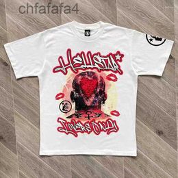 Men's T-shirts t Shirts Summer Hellstar Only Tee Men Women 1 Red Graphic Print T-shirt Hip Crewneck Short Sleeve Loose Tops Warmth Cbgv 756D