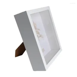 Jewellery Pouches Display Frame Floating Specimen Pressed Flowers Po Picture Box Holder 3D Artwork Flower Tabletop Storage Stand