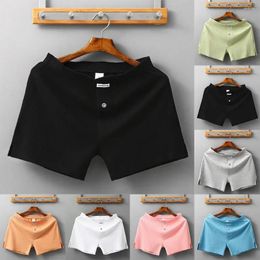 Underpants 2024 Sexy Men Cotton Boxer Briefs Pouch Underwear Shorts Trunks Panties