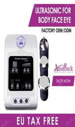 Professional 3 Probes Ultrasound Facial Massage Ultrasonic Skin Tightening Beauty Device Wrinkle Removal Machine Body Face Eye1632189