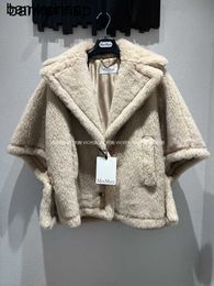 Alpaca Coat Maxmaras Wool Coat Same Material MAXMARA 2024 Spring/Summer ALEGGIO Short VICI 14731141