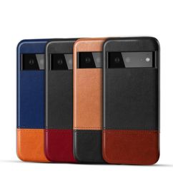 Fashion PU Leather Dual Colour Cases For Google Pixel 4 XL 4A 5XL 6 Pro5021554