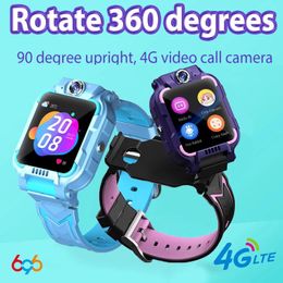 Watches M85 Y9W Children Smart Watch 4G Kids GPS Position Safety Wristband Dual cameras Video Call Bracelet Sports Waterproof Kids Watch