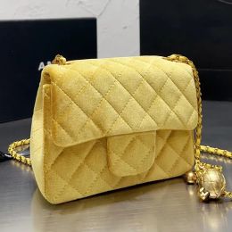 Bag Tote Handbag Designer Bags Luxurys Flap Crossbody Handbags Velvet Messenger Shoulder Wallet Women Purse Gold Chains Brand Small square T