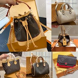 17 Styles Designer Crossbody Bucket Bag Luxury Shoulder Bags Old Flowers Fashion Mini Handbags Womens Designers Tote Purse Cross Body Bags