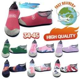 Sandals Swimming Soft Soled Anti-slip Aqua Unisex Quick-dry Surfing Breathable Mesh Waters Beach Diving Socks Non-Slip Snorkelling rivers tracing