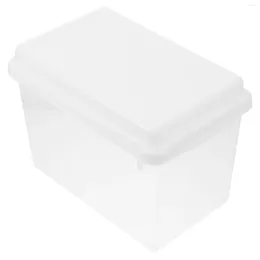 Plates Toast Box Reusable Bread Storage Case Container Fridge Packing