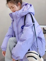 Women's Trench Coats Short Korean Version Of The Hooded Jacket Winter Cotton Padded Thickened Warm Coat Loose Fashion Windproof Women