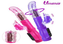 Dolphin 36 Modes Rabbit Gspot Vibrating Rotation Body Massager Vibrator For Woman Vibrating Vibe Sex Toys Adult Sexy Products Y12372246