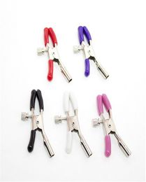 New Multicolor Nipple Clamps Flirt Sex Love Erotic Toys Adult Games Sexy Nipple Toys Roleplay Sex Toys for Couples Single clip C18811436