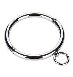 Metal Collar BDSM Bondage Fetish Necklace Stainless Steel Sex Toys for Couples Adult Sex Accessories for Woman Y2011189210949