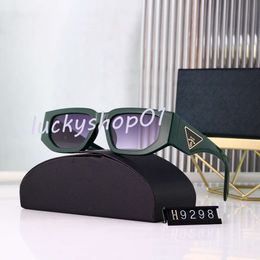 para el Mens Sunglasses Designer Sunglasses for Women Optional top quality Polarised UV400 protection lenses with box sun Thick mirror frame glasses