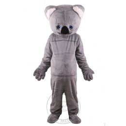 Halloween Hot Sales Gray Koala mascot Costume for Party Cartoon Character Mascot Sale free shipping support customization