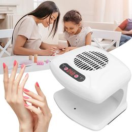 80w Air Nail Dryer Manicure Fan With Automatic Sensor Cool Wind Blower Fast Nail Polish Dryer 240109