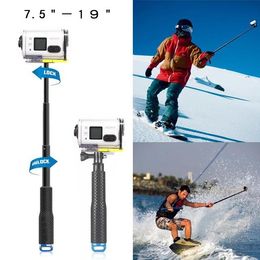 Monopods 1949cm Portable Selfie Stick Extendable Monopod for Sony Action Camera Hdras100v As300r As50 As200v X3000r Aee