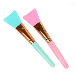 Makeup Brushes 2Colors Women Mixing Facial Mask Brush Tools Concealer Foundation Soft Silicone Cosmetic Skin Care