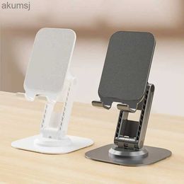 Cell Phone Mounts Holders Metal Rotating Holder Mobile Phones Tablet Support Smartphone Stand Desk Portable Cellphone phone accessories YQ240110