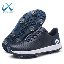 Professional Casual Golf Shoes Outdoor Waterproof NonSlip Sneakers Men Luxury Athletic Golfer Footwear Golfing Sport 240109