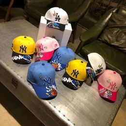 2024 New Embroidered Boys and Girls' Cap Four Colour Lightning Little Monster Baseball Hat