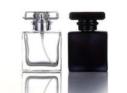 Whole 30ml Rectangular Perfume Spray Bottles 1 OZ Empty Pump PerfumeBottles With Travel Size SN12692206875