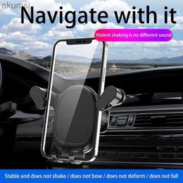 Cell Phone Mounts Holders Phone Mount for Car Vent Universal Handsfree Auto Windshield Air Vent Phone Mount Auto Mobile Support For Car Interior Bracket YQ240110