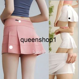 Tennis Skirts Pleated Yoga Skirt Gym Clothes Women Running Fitness lemon Golf Skorts Skirts for Women Soft Breathable Cute shorts