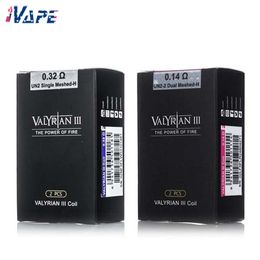 Uwell Valyrian 3 Replacement Coil 2pcs/pack Mesh Coil UN2 Single Meshed-H 0.32ohm UN2-2 Dual Meshed-H 0.14ohm Fit for Valyrian-3 Kit and Tank