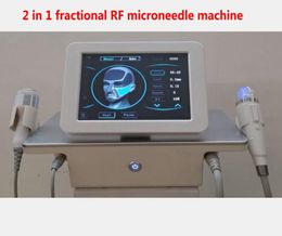 Facial Beauty Equipment 2 in 1 rf fractional microneedle machine with cold hammer antiacne shrink pores facial skin care tools st7416879