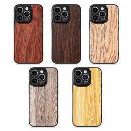 Wooden Texture Phone Case For iPhone 15 14 Plus 11 12 13 Pro Max X XS MAX XR Cellphone Back Cover Protect Cases 30pcs