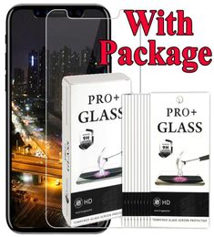 Screen Protector For iPhone 14 Pro Max 13 Mini 12 11 XS XR X 8 7 6 Plus SE 25D Tempered Glass Clear 9H Premium Film Guard Shield 5400118