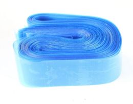 100pcs Disposable Hygiene Tattoo Clip Cord Bag Plastic Blue Tattoo Machine Clip Cord Sleeve Cover Bag No Box Packaging8056122