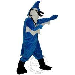Halloween Adult size Blue Bird mascot Costume for Party Cartoon Character Mascot Sale free shipping support customization