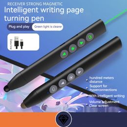 Page turning pen Applicable universal all-in-one electronic whiteboard capacitor pen Multi-functional teaching office projector PPT speech teaching stylus
