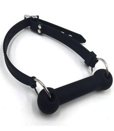 BDSM Bondage Full Silicone Open Mouth Bit Gag Horse Pony Roleplay Gags Adult Sex Toy For Couple T2005189179145