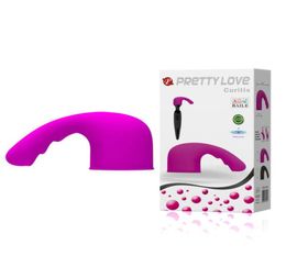 PrettyLove Curitis Bodywand GSpot Magic Wand Attachment Silicone Headgear for Magic AV Wand Vibrator Adult Sexy Products 174022801637